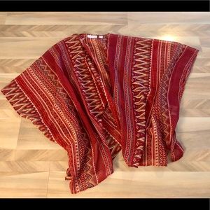 NWOT- sheer patterned boho cardigan